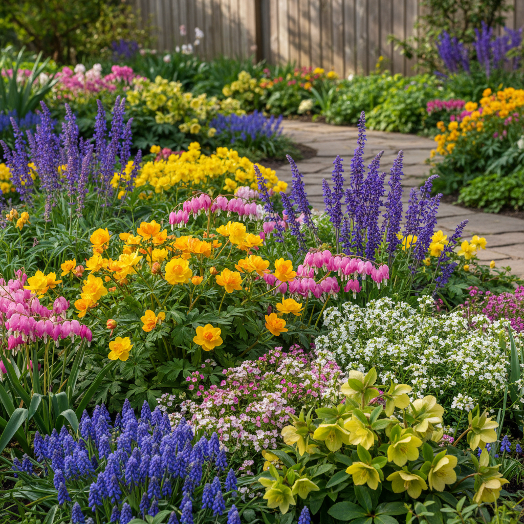 6 flerårige forårsblomster der blomstrer år efter år